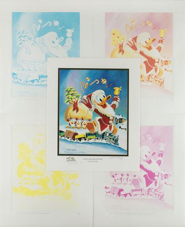 Lot #575 Carl Barks: Gifts for Shacktown Proof Set - Image 1