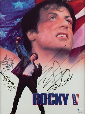 Lot #1046 Rocky V Signed Photograph - Image 1