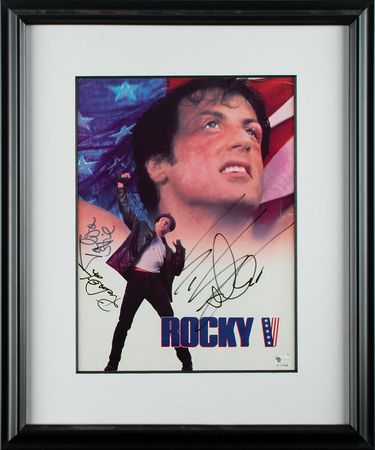 Lot #1046 Rocky V Signed Photograph - Image 2