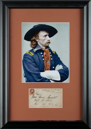 Lot #345 George A. Custer Envelope - Image 1
