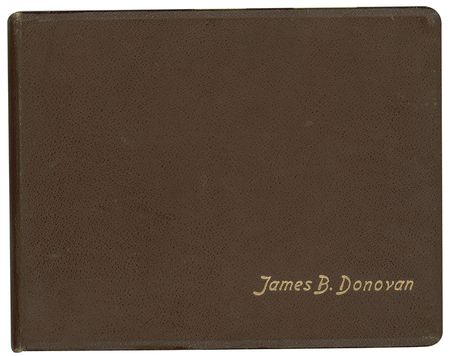 Lot #238 James B. Donovan Cuban Families Presentation Album Autograph Album - Image 3