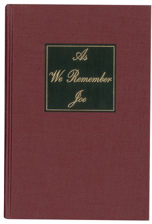 Lot #133 John F. Kennedy: As We Remember Joe Book - Image 1