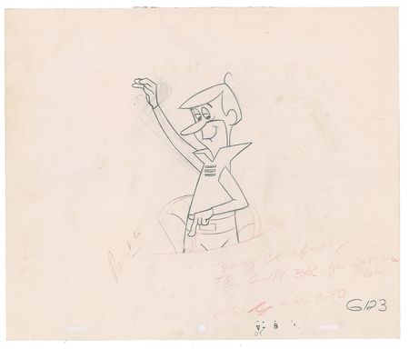 Lot #810 Title Sequence production drawings from The Jetsons Production Drawings - Image 3