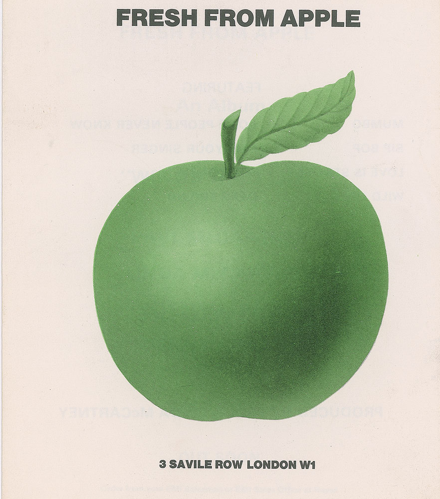Paul McCartney and Wings 1971 Apple Promo Leaflet | RR Auction
