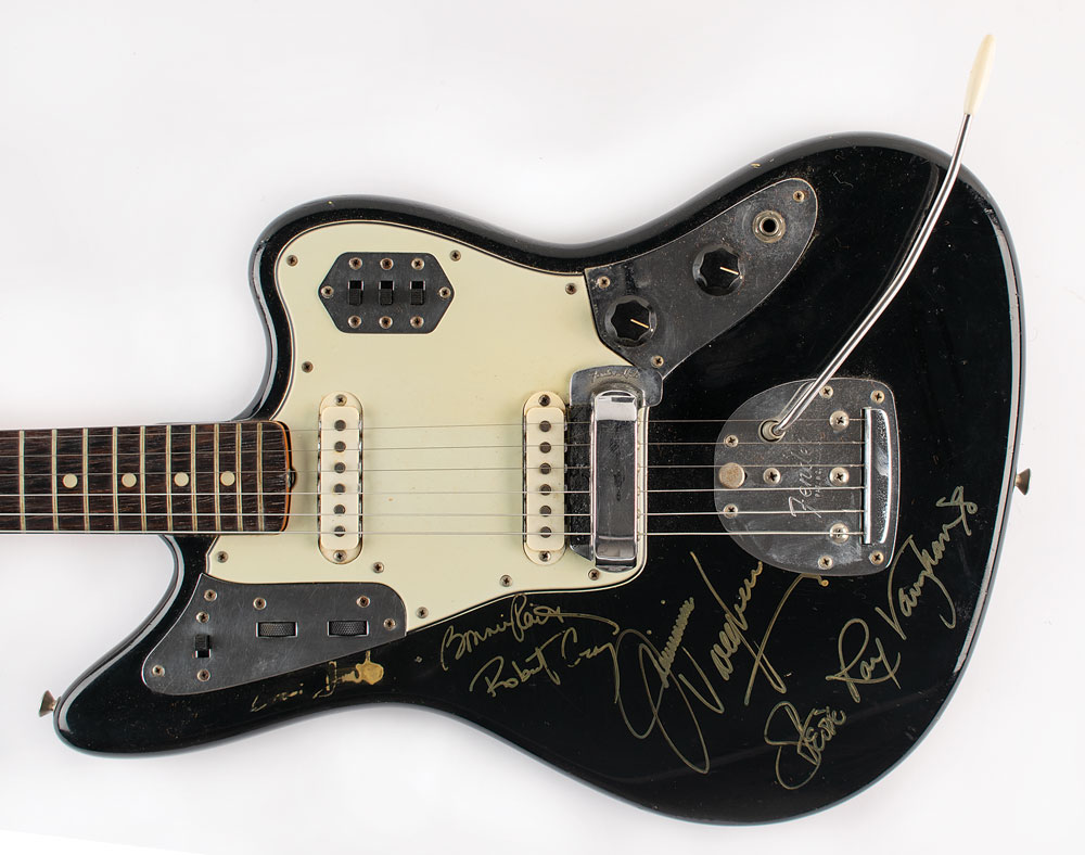 Stevie Ray Vaughan Signed Guitar | RR Auction