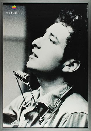 Lot #5282  Apple 'Think Different' Bob Dylan Poster - Image 2