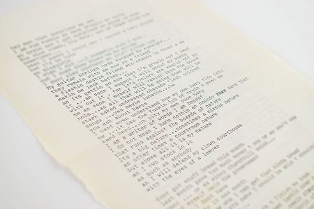 Lot #5004 Bob Dylan 1963 Typed Letter - Image 1