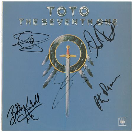 Lot #794  Toto Signed Album