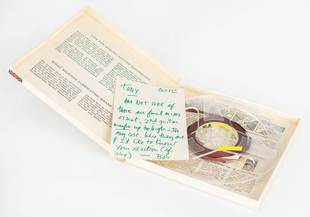 Lot #5038 Bob Dylan Original October 1971 Reel-to-Reel Tape and Autograph Letter Signed - Image 1