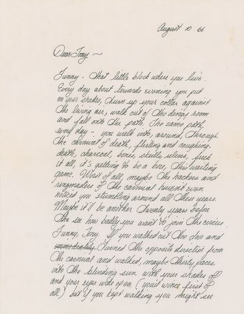 Lot #5123 Joan Baez Autograph Letter Signed - Image 1