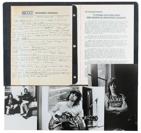 Lot #5073 The Rolling Stones 1972 and 1975 Tour Press Packets - Image 2