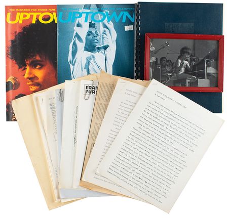 Lot #5080  Prince Purple Rain Group Lot - Image 1