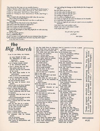 Lot #5015 Bob Dylan: Broadside 1963 Sheet Music Booklet - Image 3