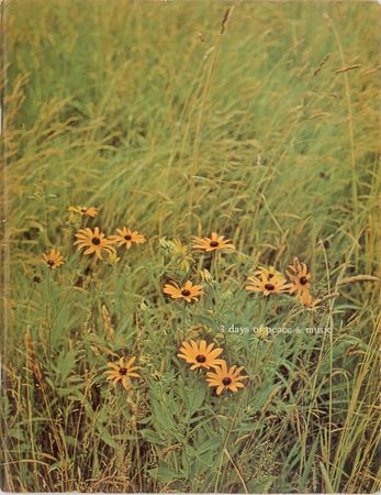 Lot #5426  Woodstock Program and Ticket - Image 2