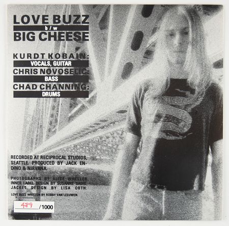 Lot #5519  Nirvana: Love Buzz and Big Cheese Single - Image 4