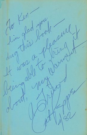 Lot #5397 Art Pepper Signed Book - Image 2