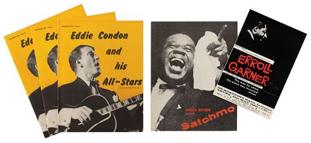 Lot #5371 Louis Armstrong & His All Stars Signed Program - Image 2