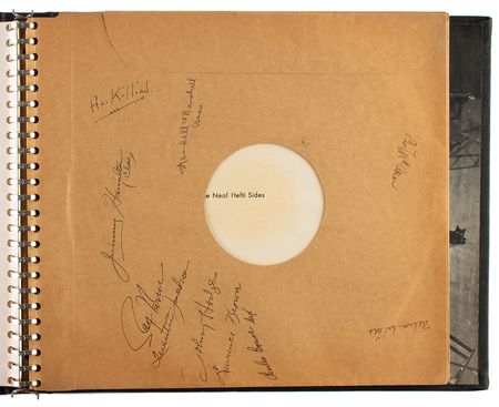 Lot #5366 The Jazz Scene Album Signed by 14 - Image 3
