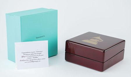 Lot #5535  53rd Annual Grammy Awards: Bronze Tiffany Nominee Medal - Image 7