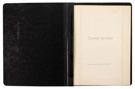 Lot #5046 Bob Dylan 'Tarantula' Galley Proof Copy - Image 2