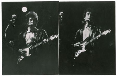 Lot #5017 Bob Dylan Pair of 1965 Newport Folk