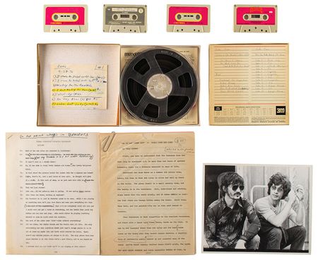 Lot #5116 The Band: Robbie Robertson Interview Archive - Image 1