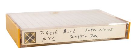 Lot #5120  J. Geils Band Interview Archive - Image 2