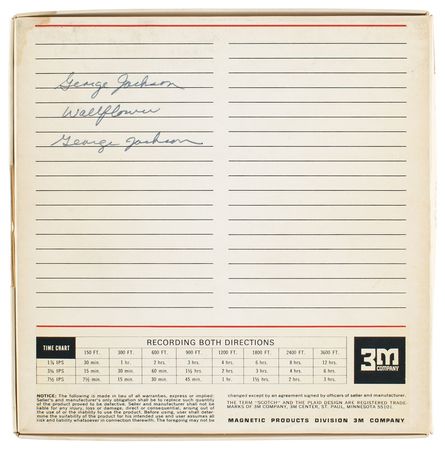 Lot #5039 Bob Dylan Original November 1971 Reel-to-Reel Tape and Autograph Letter Signed - Image 5