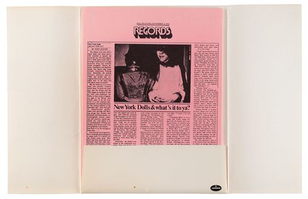 Lot #5121  New York Dolls Poster and Press Kit - Image 4