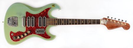 Lot #5093 Tony Glover's 1960s Japanese Electric Guitar - Image 2