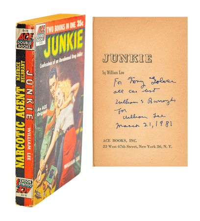 Lot #5153 William S. Burroughs Signed Book - Image 1