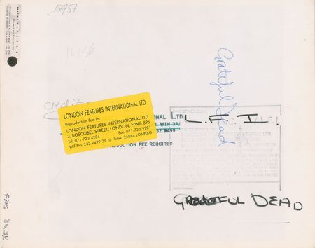 Lot #5336  Grateful Dead Original Photograph - Image 2