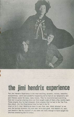 Lot #5302 Jimi Hendrix Experience 1967 Saville Theatre Program - Image 2
