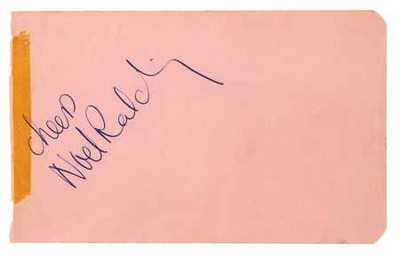 Lot #5294 Jimi Hendrix and Noel Redding Signatures - Image 2