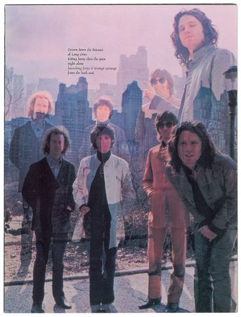 Lot #5288 The Doors 1968 Program, Poster, and Protest Flyer - Image 2