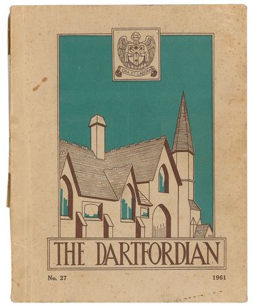 Lot #5310 Mick Jagger 1961 The Dartfordian High School Yearbook - Image 1
