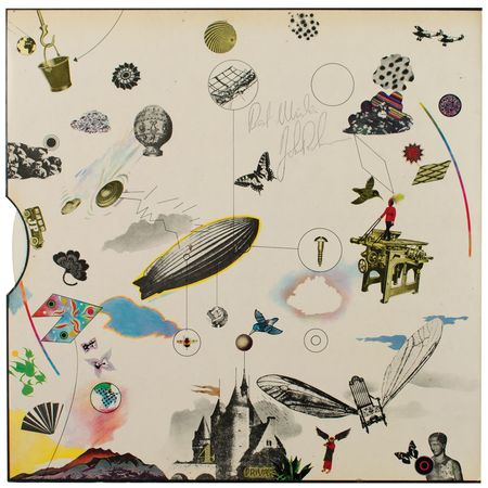 Lot #5339 John Bonham Signed Album