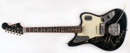 Lot #5497 Stevie Ray Vaughan Signed Guitar - Image 2