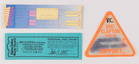 Lot #5497 Stevie Ray Vaughan Signed Guitar - Image 8