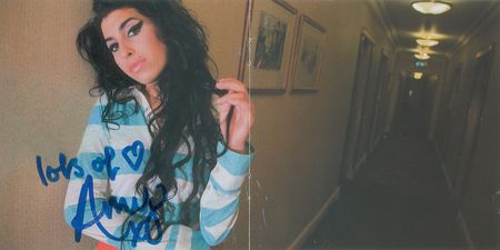 Lot #5521 Amy Winehouse Signed CD Booklet
