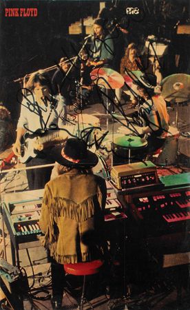 Lot #5348  Pink Floyd Signed Photograph - Image 1