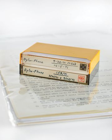 Lot #5030 Bob Dylan 1971 Telephone Call Archive - Image 1
