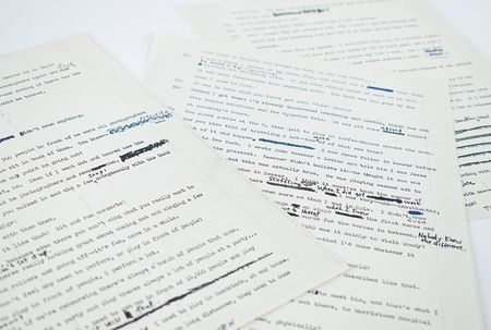 Lot #5035 Bob Dylan Hand-Annotated 1971 Interview Transcript (All Tapes, First Correction) - Image 1