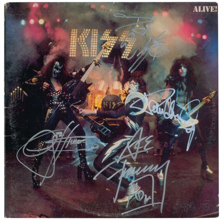 Lot #5455  KISS Signed Album - Image 1