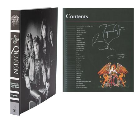 Lot #5360  Queen: May and Taylor Signed Book - Image 1