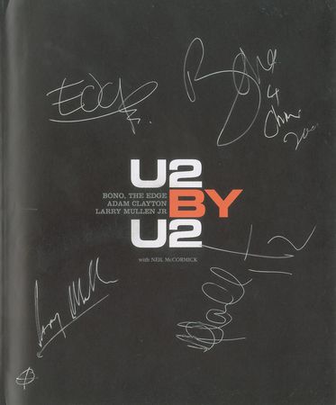 Lot #5508  U2 Signed Book - Image 2