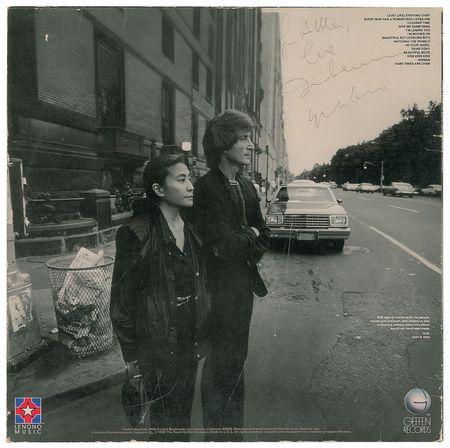 Lot #5215 John Lennon Signed Album