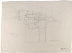 Lot #613 Frank Lloyd Wright: Extremely rare working developmental plans to his architectural triumph, Fallingwater - Image 5