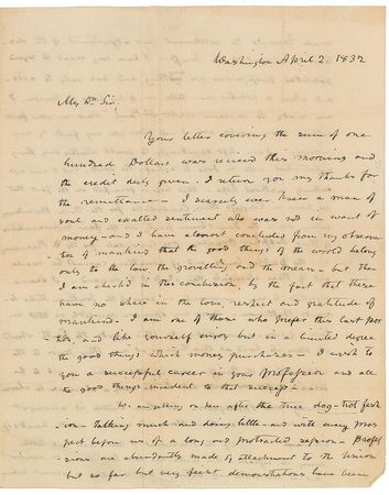 Lot #5 John Tyler: Tyler weighs in on North-South