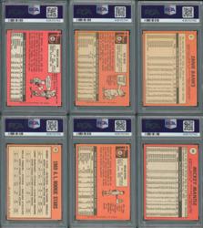 Lot #9099  1969 Topps Complete Set of (664) Cards with (6) PSA Graded - Image 2